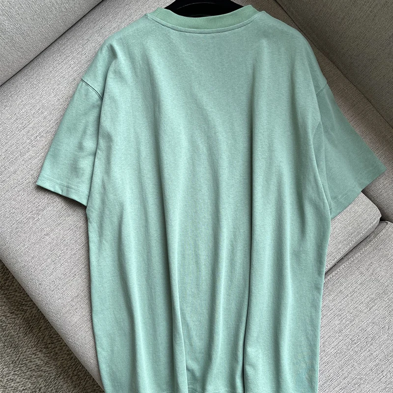 

BATA Womens T-shirt Casual Letter Print High Quality Cotton Short Sleeve O-Neck Femme Top Tee Tshirt Clothing