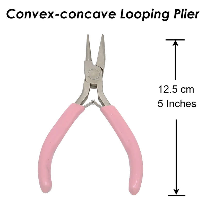 Convex-concave Pliers, Round Nose Pliers, Wire Looping Pliers for