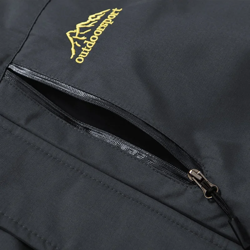 2024 Winter Inner Fleece Waterproof Jacket Men Women Outdoor Windbreaker Hiking Camping Skiing Rain Jacket Thick Thermal Coat
