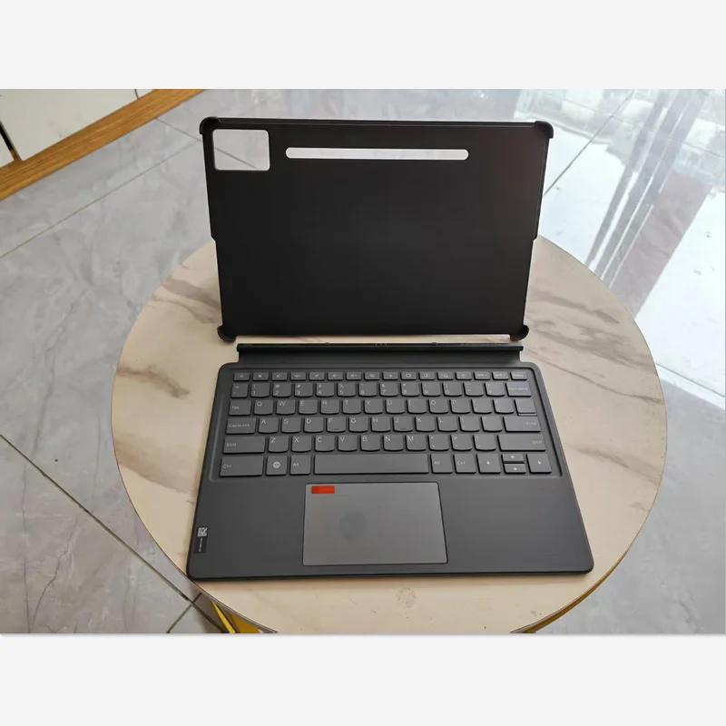 Keyboard and Back Cover for Lenovo Tab P12 12.7 inch 2in1 Tablet TB371FC TB372FC TB370FU TB375FC Keyboard Model KB566U