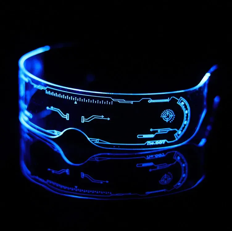 LED Glasses Glow Glasses LN The Dark Cool MusicParty Neon Light Glasses Decoration Christmas