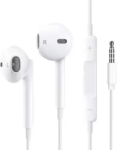 سماعات أذن سلكية للألعاب Hifi مقاس 3.5 ملم مع شعار مخصص مع ميكروفون للهواتف المحمولة 15/16 هواوي/سامسونج