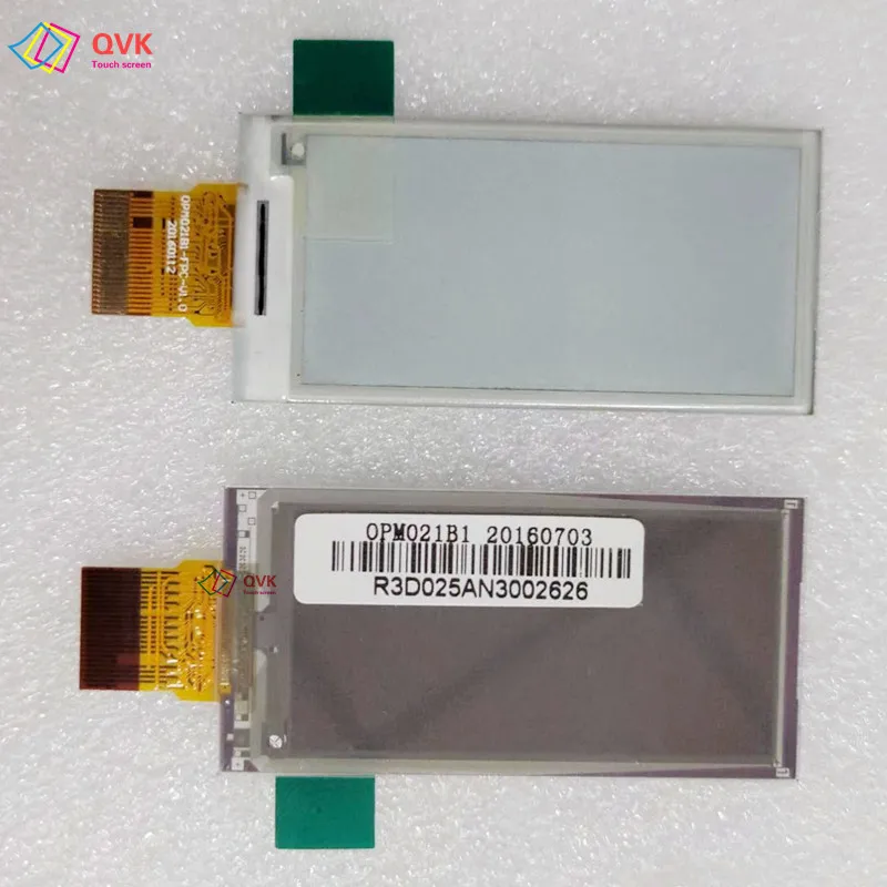 Polegada p n Opm021b1 122×250 Tela de Exibição Lcd para Etiquetas Eletrônicas da Tela de Papel da Etiqueta Eletrônica Novo 2.13