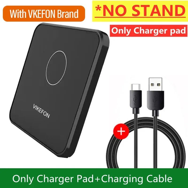 30 واط شاحن لاسلكي وسادة حامل سطح المكتب رقيقة جدا...