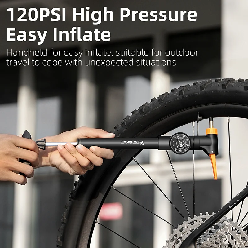 Pressure Gauge Best Compact Mtb Pump Planet Bike Fresh Air Mini