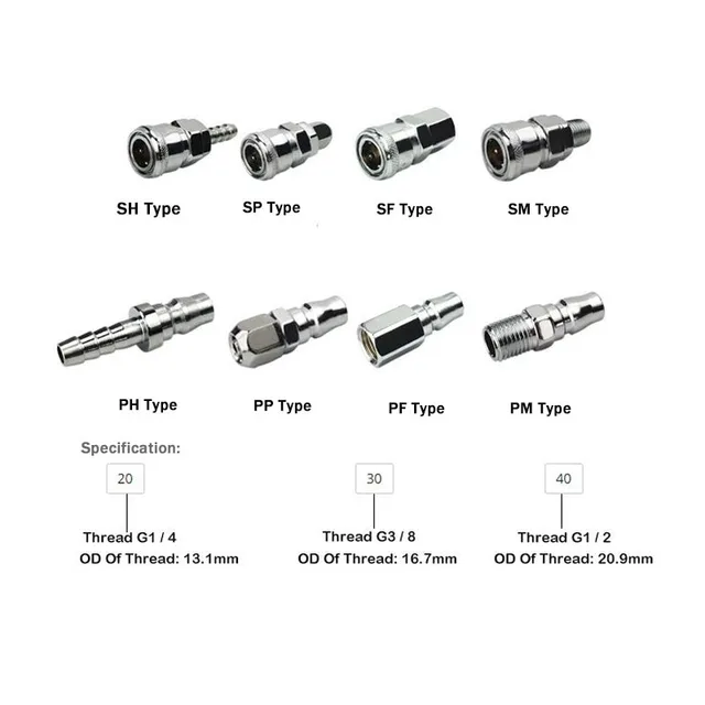 Raccord Laiton Outils Raccords Rapides Air Comprimé 1/4" - 2 Pièces En Laiton Pour Compresseurs Et Outils Raccords Tuyau Air Libération Rapide