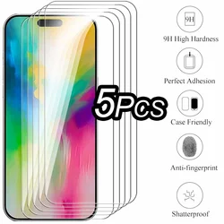Premium Tempered Glass Case with Screen Protector for iPhone 17 Air (5PCS)