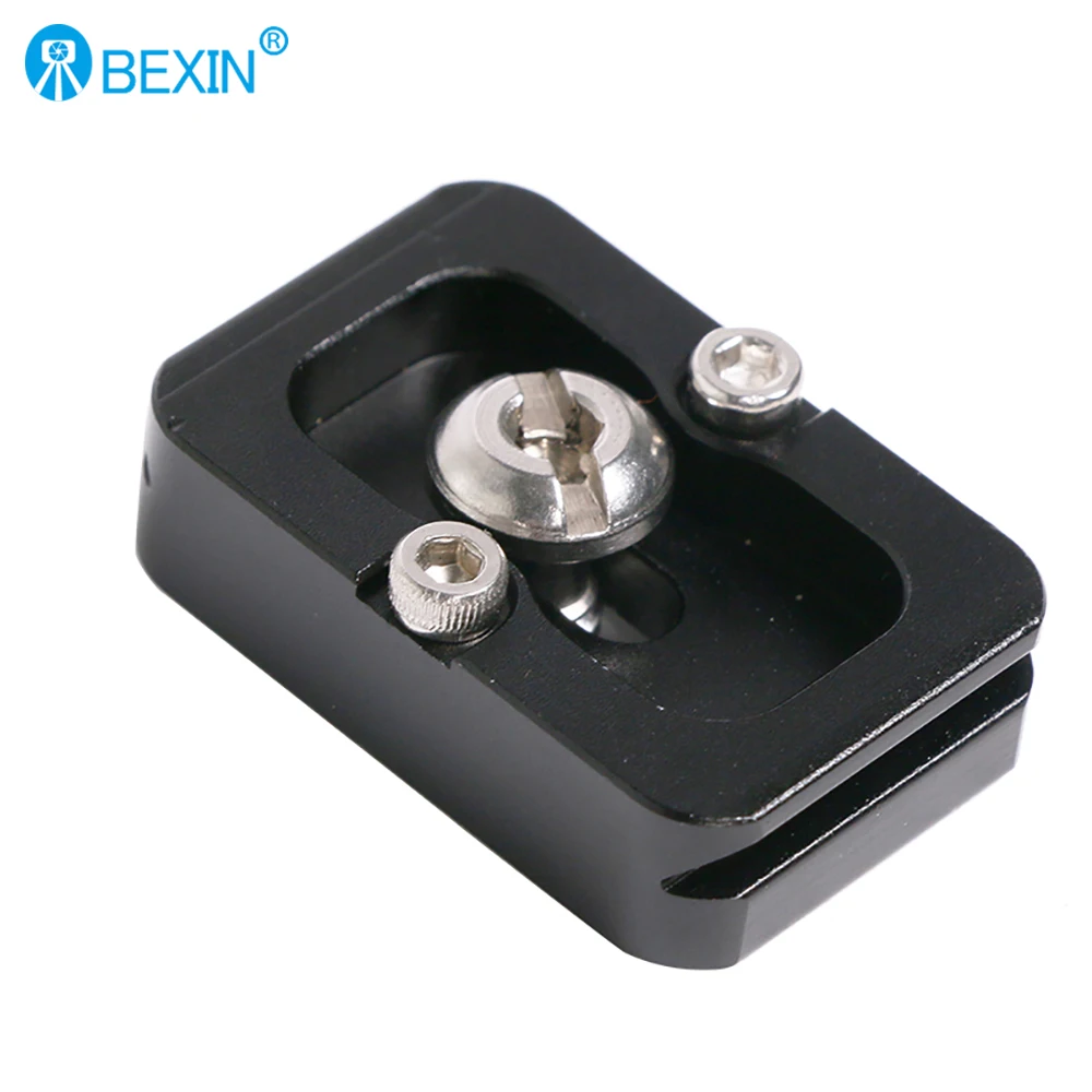 BEXIN Mini Plate Quick Release Plate Tripod 1/4 Screw Mount For Arca Swiss DSLR Camera