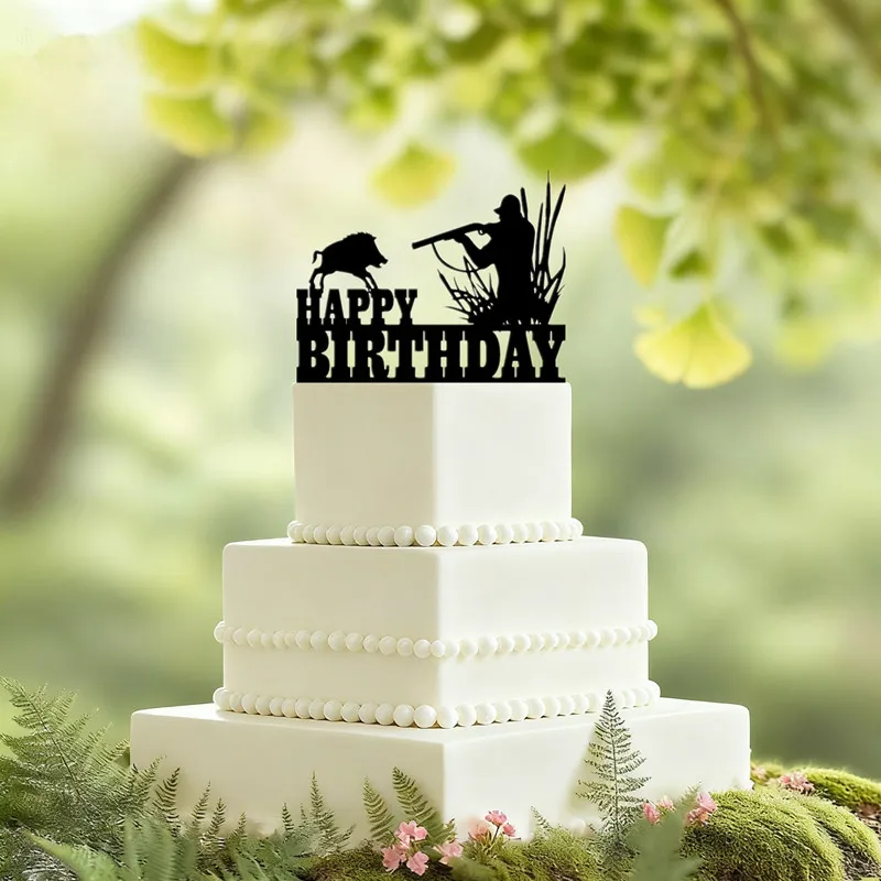 Decoration Gateau Anniversaire Garcon 36 Pièces De Décoration De Gâteau Animaux Sauvages, Jungle Safari Decoration Jungle Bapteme