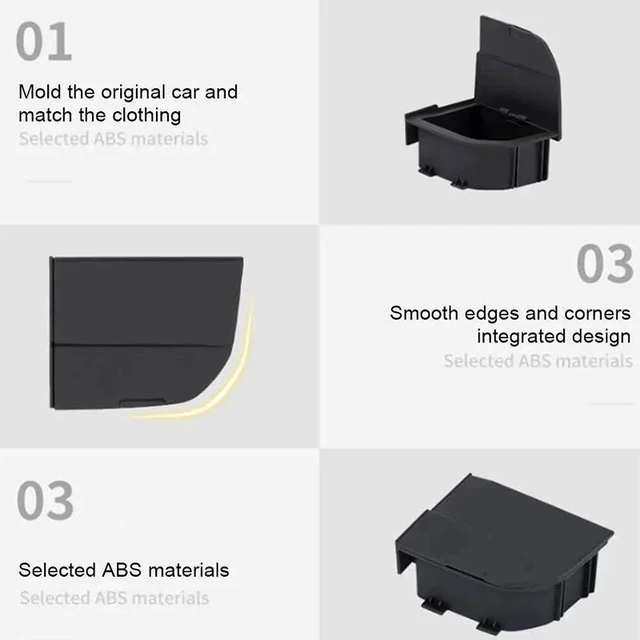 Organizer Console Centrale Per BMW Serie 1/3/4/X3/X4/X5/X6/X7 E Altri Modelli 2019-2024 | Portaoggetti Nascosto Con Leva - Foto 5