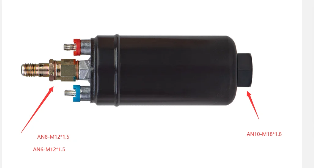 Universal EFI 330LPH Inline External Fuel Pump 0580254044