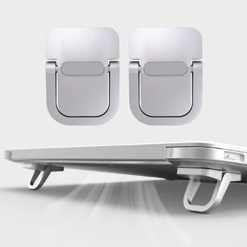 Supporto per laptop per supporto per tastiera per computer Mini gambe portatili Supporti per laptop per MacBook Huawei Xiaomi Notebook Supporto in alluminio