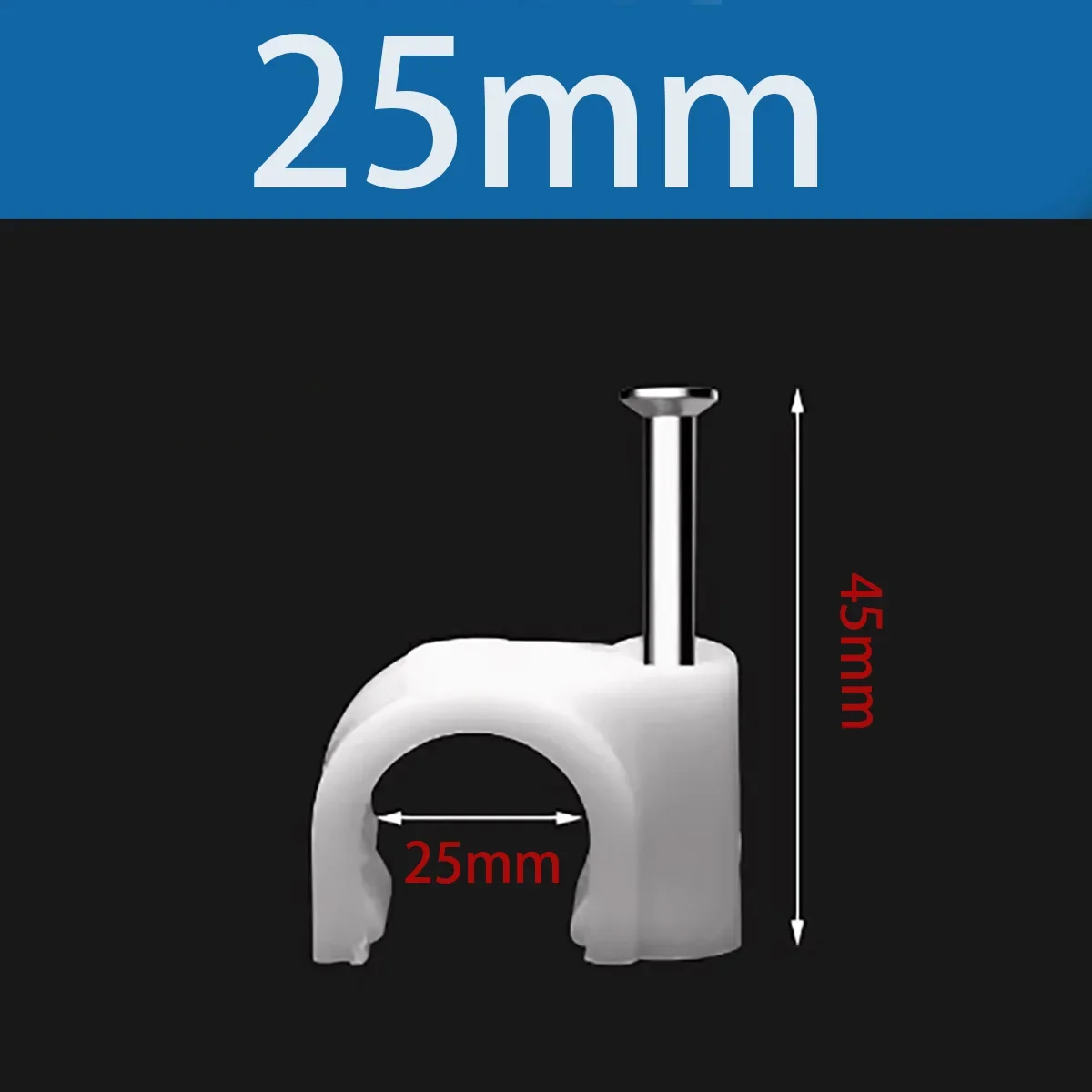 100pcs 25mm