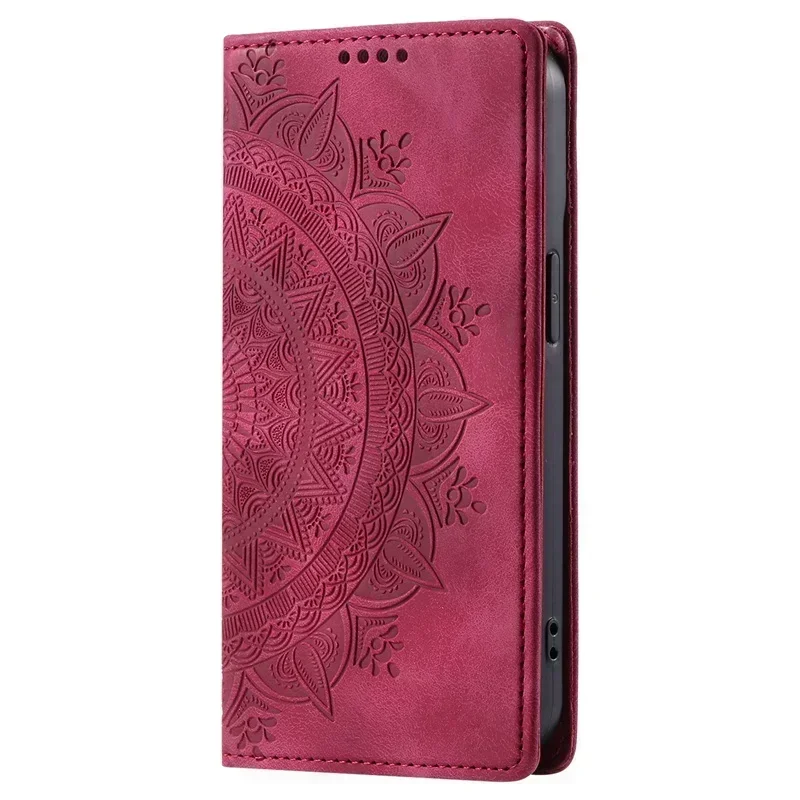 Premium Magnetic Leather Card Holder Phone Case Cover