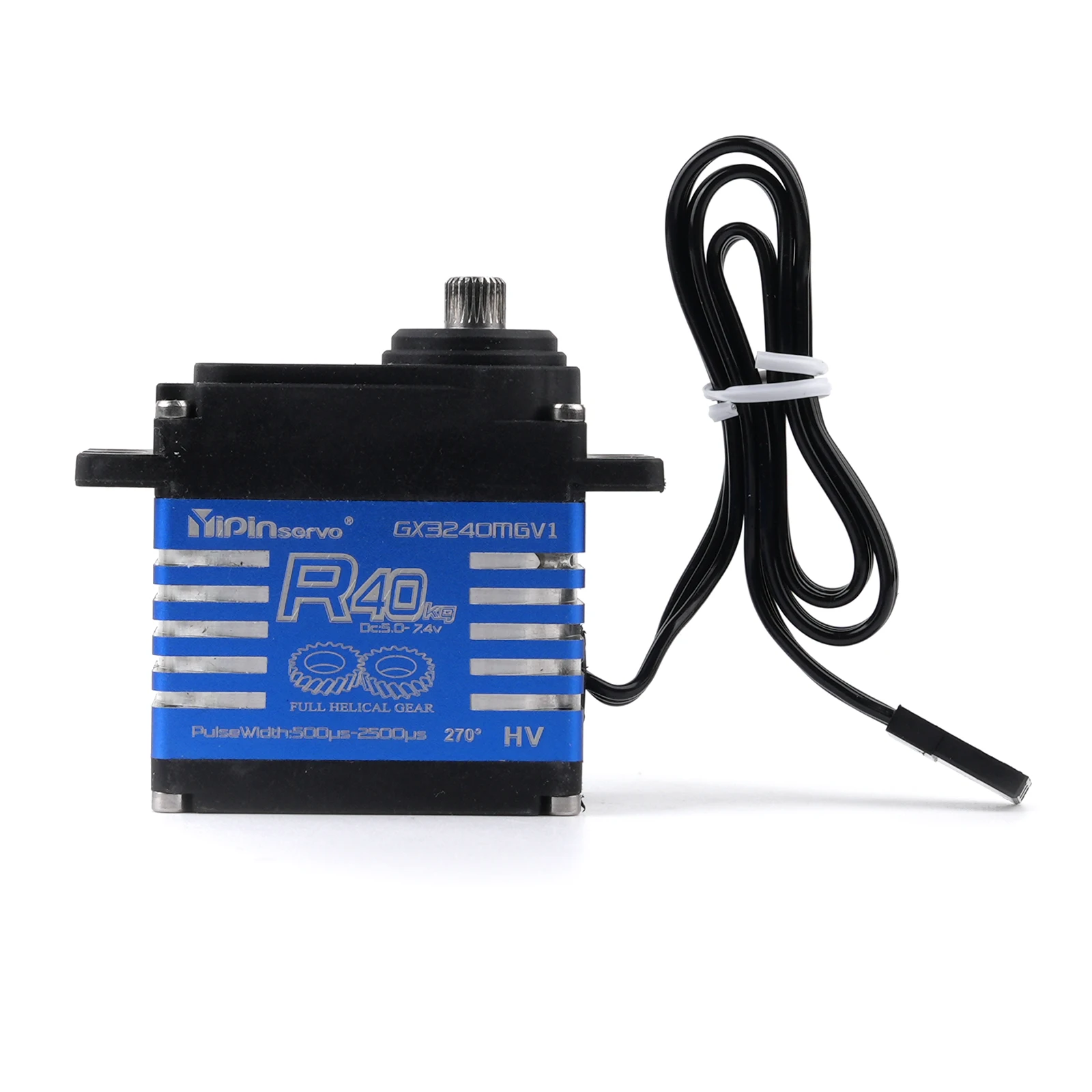 Servo 40KG en rotation continue 360° pour applications RC Crawler