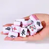 Mini Chinese Mahjong Sets With 146 Melamine & Large Storage Bag Traditional Board Game For Family Leisure Time 5