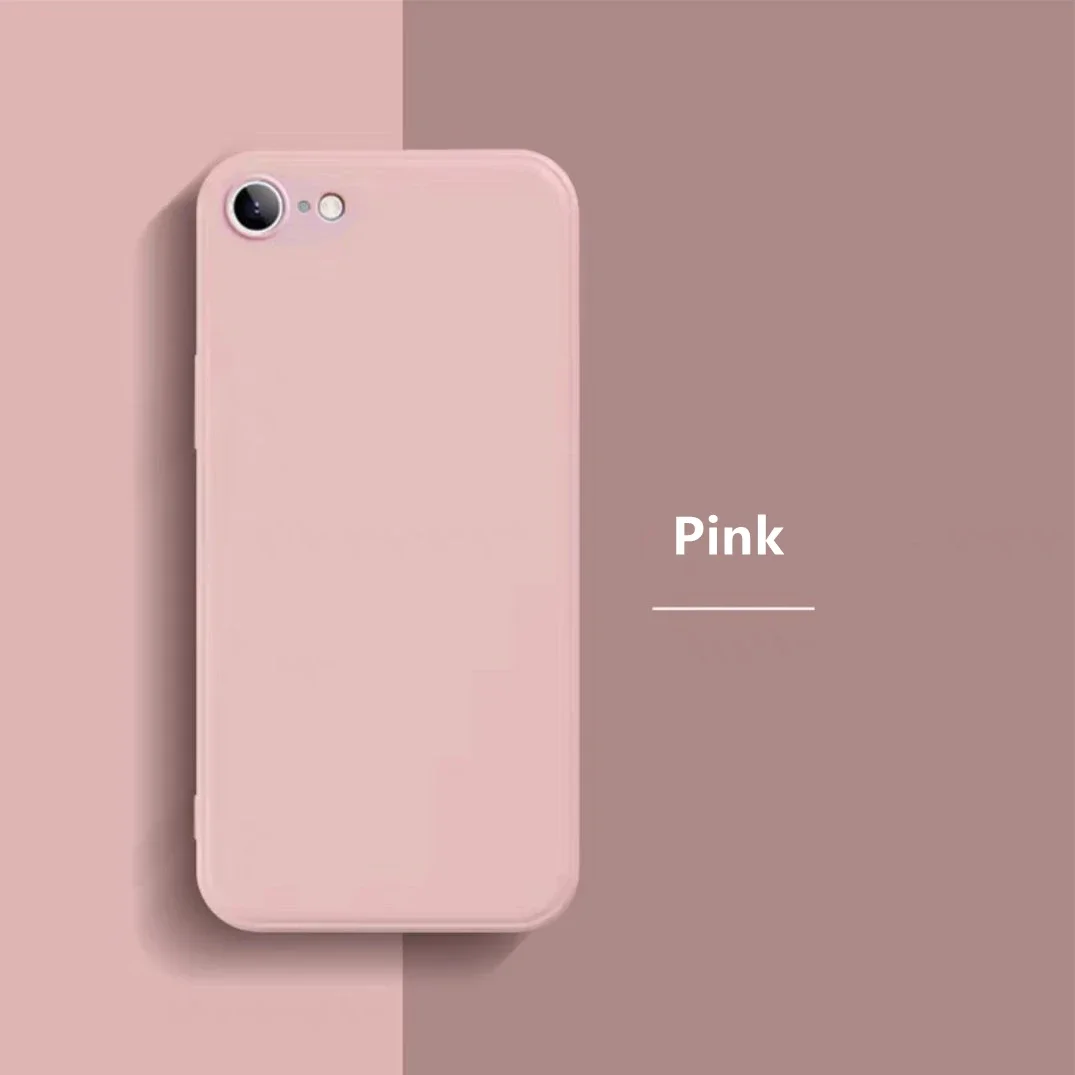 Liquid Silicone Matte Soft Case - Candy Color Camera Lens Protection Cover