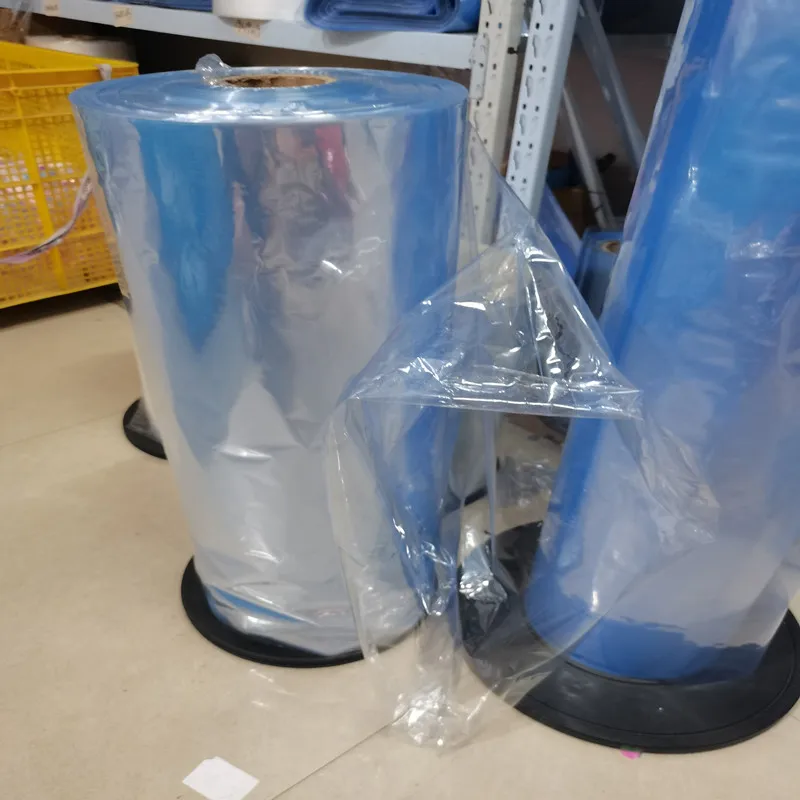 0.5kg 1kg 1.5kg  PVC Heat Shrinkable Pipe Clear Membrane Plastic PVC Hot Shrink Film Packaging Tube Plastic Pack Thin Sheets 6