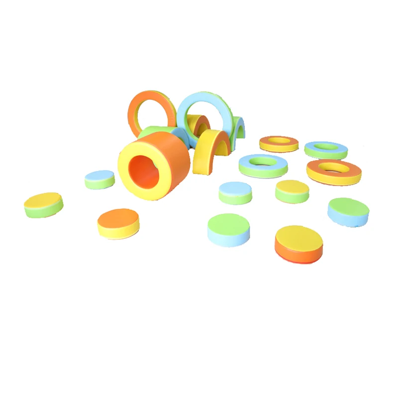 

YLWCNN Customized Kids Soft Play Toys,Baby Soft Play Set Indoor Playground Equipment Sponge Stool Bridge YLWS75