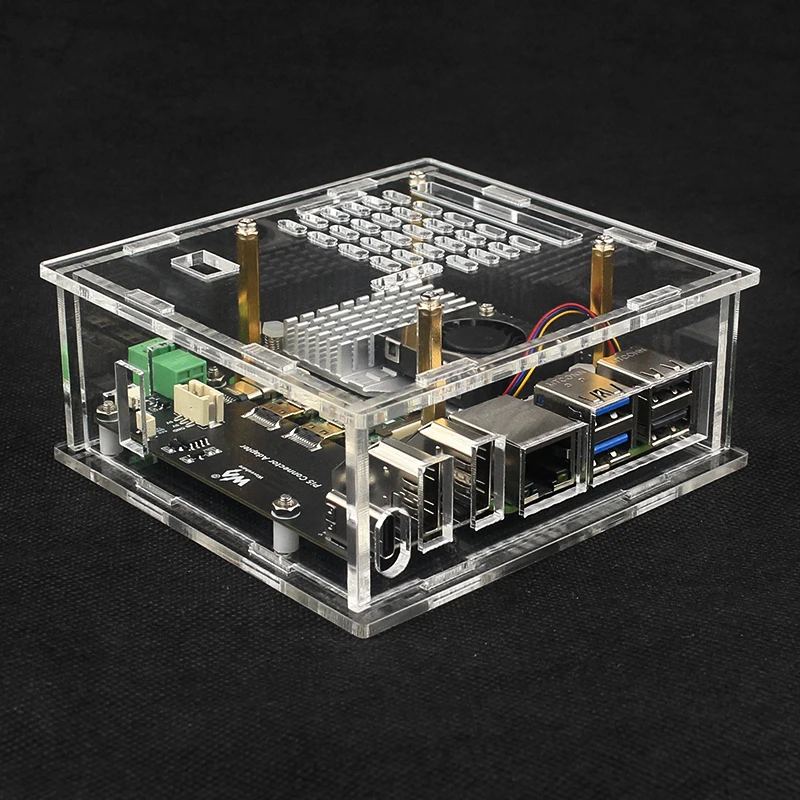 Micro HDMI-compatible to HDMI-c Multifunctional Adapter for Raspberry Pi 5 / 4B  Two Power Supply Methods Dual 4K Output — view 6