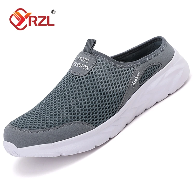 Zapatillas Cómodas Hombre Zapatillas Sin Talón Para Hombre Malla  Transpirable Cómodas Y Casuales Para Verano Zapatillas Hombre Casual  Blancas