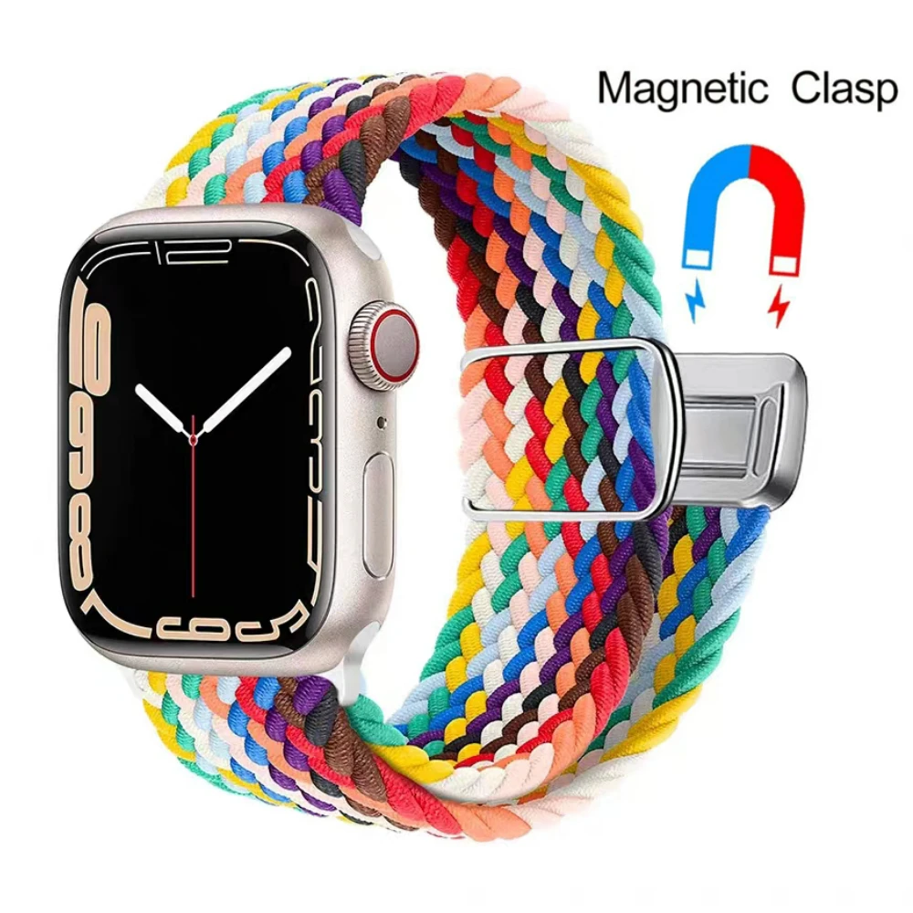 Braided Nylon Bracelet Strap