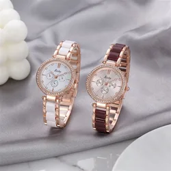 watch for women  Quartz Casual Elegant  Women's wristwatch  Luxury Fashion Ladies  Crystal Diamond Free shipping Women's watches