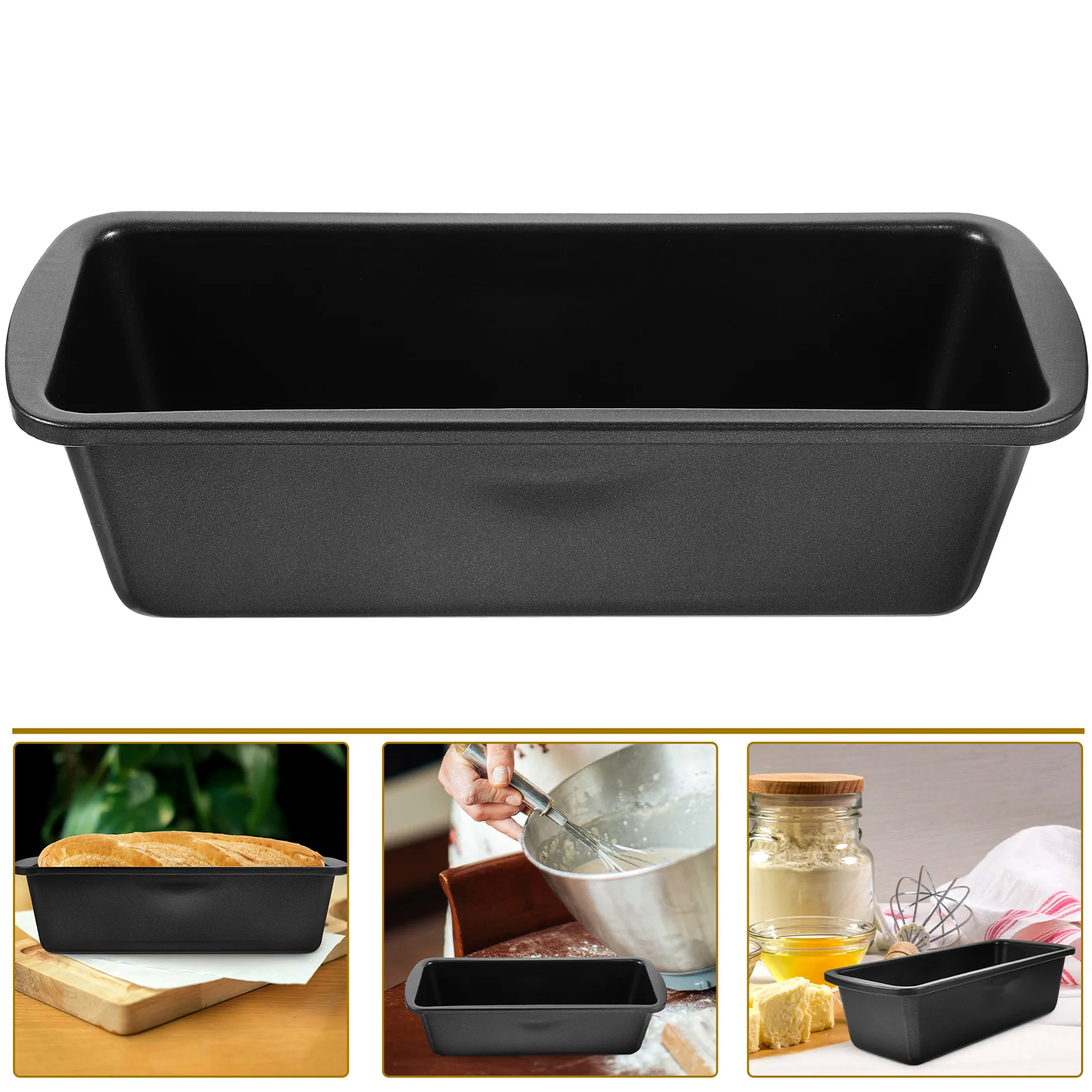 

Toast Bread Mold Cake Baking Pans for Oven Reusable Loaf Nonstick Non-stick Coating Carbon Steel