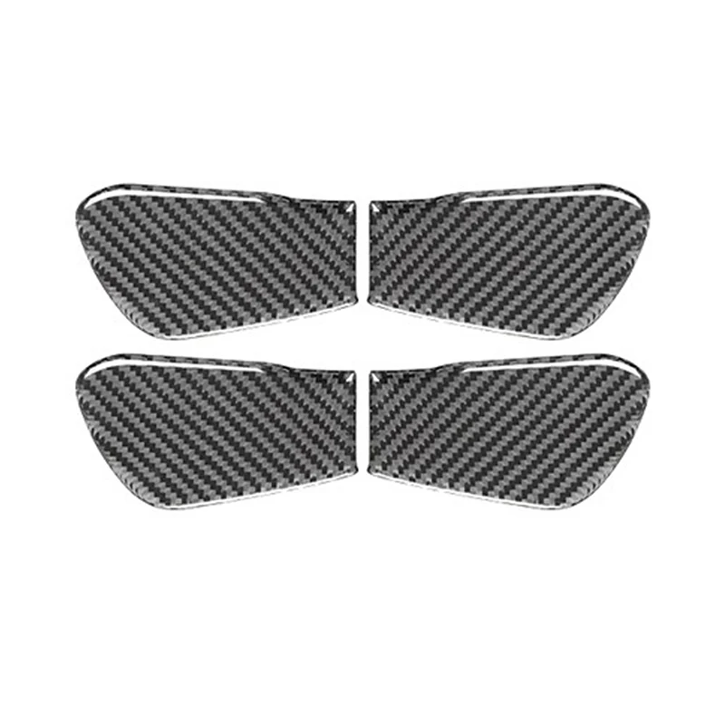 4 Pz/Set Car Inner Door Bowl Cover Trim Real Carbon Fiber Decoration Sticker Accessori Interni Auto Per Honda Civic 11Th 2022