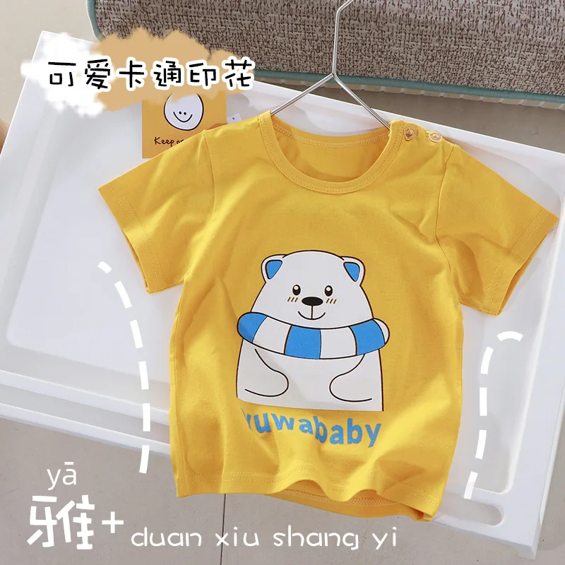 9m-5y Toddler Costume Short Sleeved Summer Clothing Children's T-shirt Clothes Printing Fashion Kids Blouse Tees Boy Girl Tshirt
