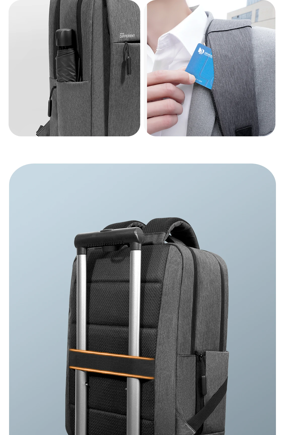 roubo dos homens mochila de viagem daypacks