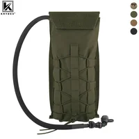 KRYDEX 500D Tactical 100 oz Hydration Pouch MOLLE Carrier Pack Bag Modular 3L Water Bladder Pouch Hunting Outdoor Accessories 1