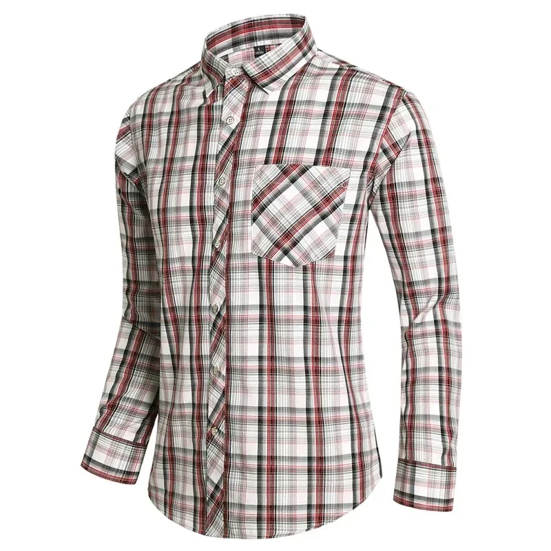 

Мужская одежда клетчатая рубашка на пуговицах с коротким рукавом деловая Повседневная модная универсальная рабочая рубашка Мужской Топ