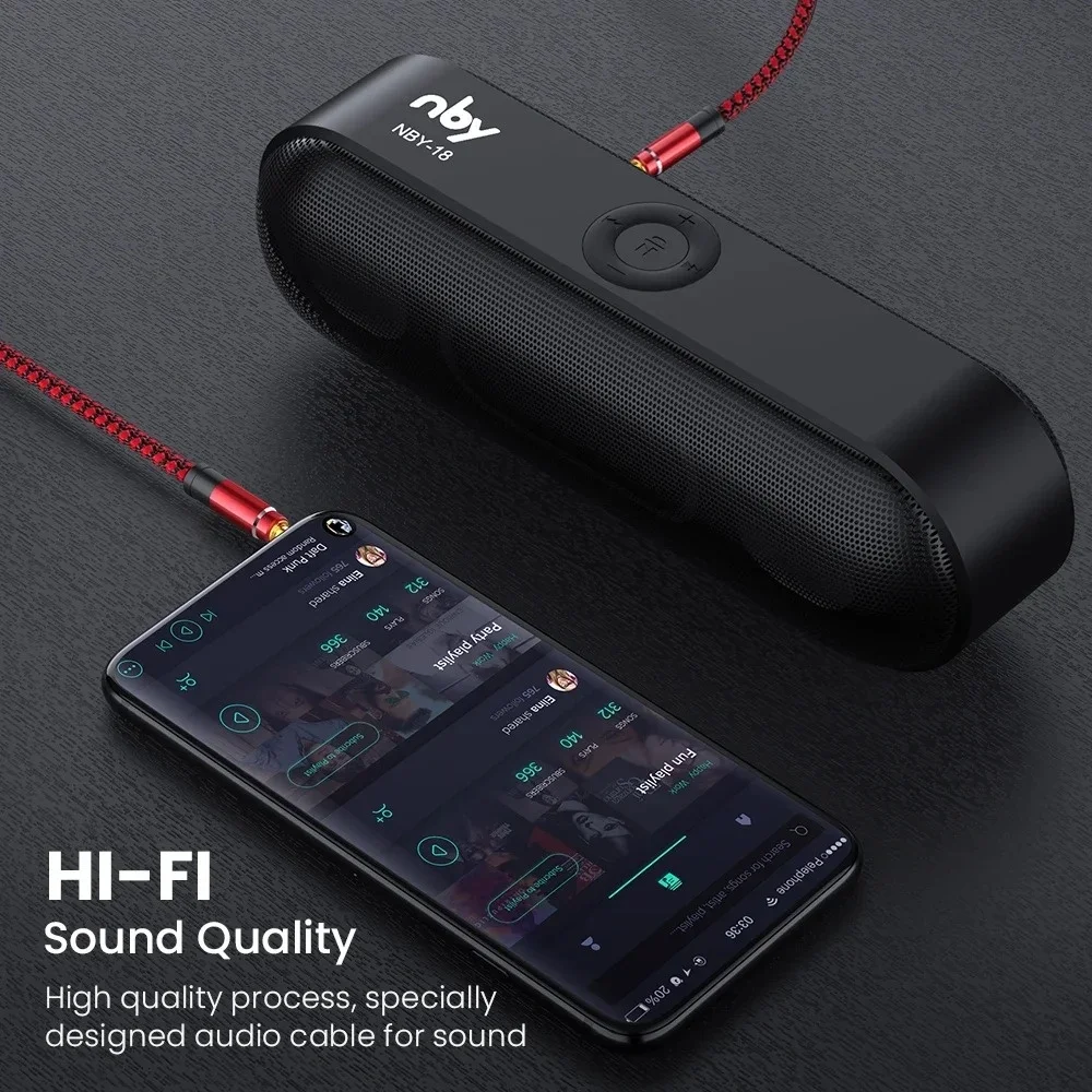 1.5M Jack 3.5mm Audio Cable Nylon Braid 3.5mm Car AUX Cable Headphone Extension Code for Phone MP3 Car Headset Speaker