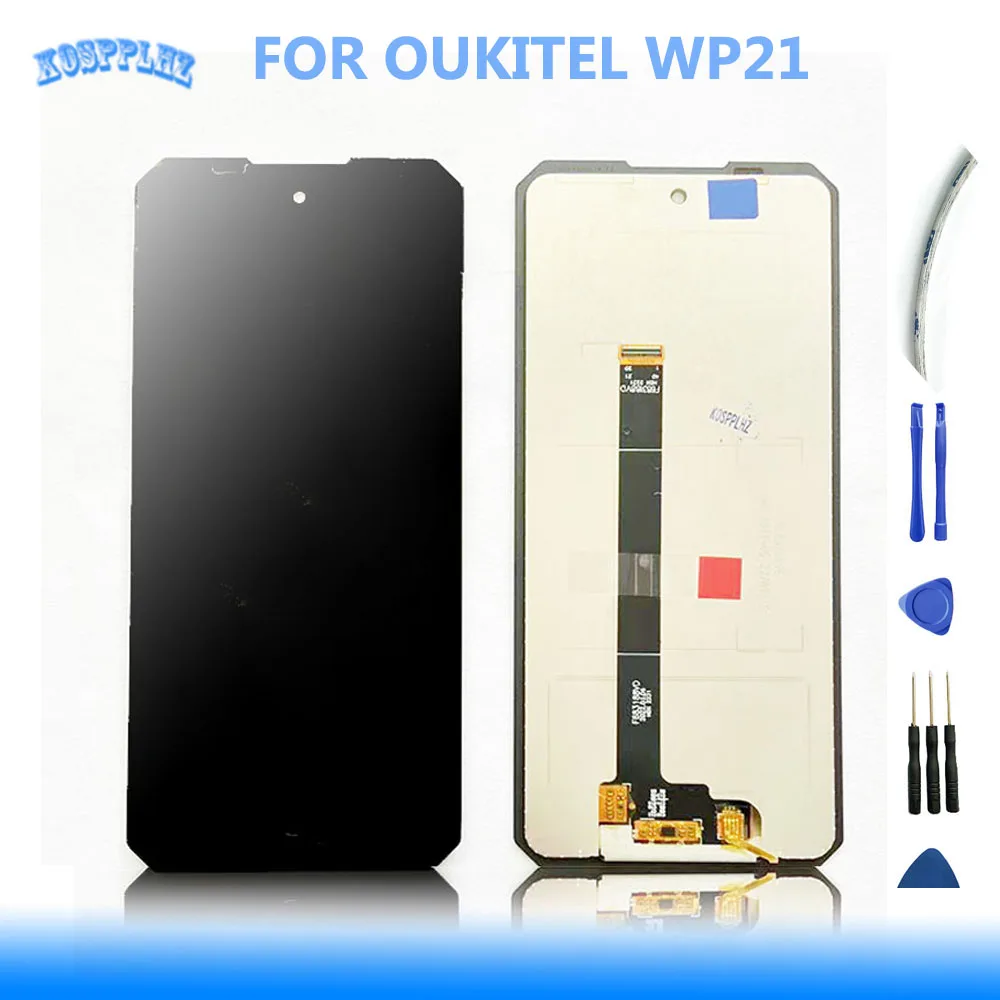Новый ЖК-дисплей для Oukitel WP21, сенсорная стеклянная панель, сменный  экран в сборе для OUKITEL WP 21 Ultra LCD