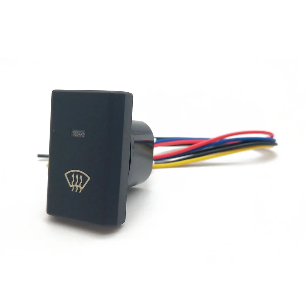 Blue LED Light Bar Switch Button with Radar and Camera Controls