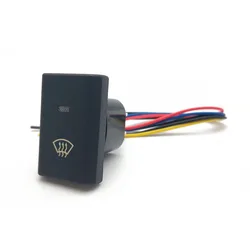 Blue LED Light Bar Switch Button with Radar and Camera Controls (Heated windshield)