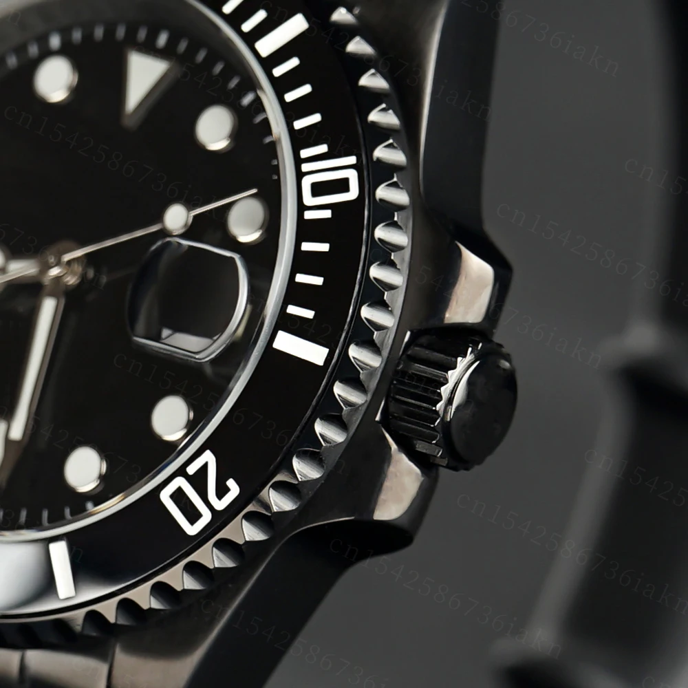 2022 Fashion New 40mm Men's Leisure Sports Sapphire Mirror Stainless Steel Material Waterproof Automatic Mechanical Watch