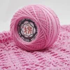 Retail 50g/ball 8# 2ply DIY Colorful Thin Lace Yarn Crochet Yarn 100% Cotton Yarn Hand Knitting Thread Sewing Machine Line JK468 2