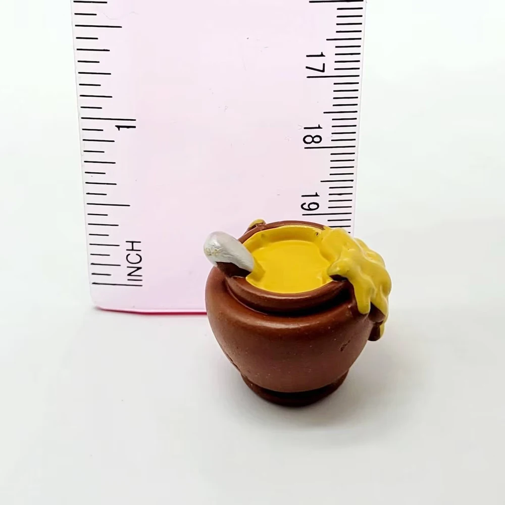 Pak Van 3 Hars Honing Pot Miniaturen-23Mm Bijen Thema Beeldjes Voor Diy Ambachten Huis Planten Bonsai Fee Tuindecoratie