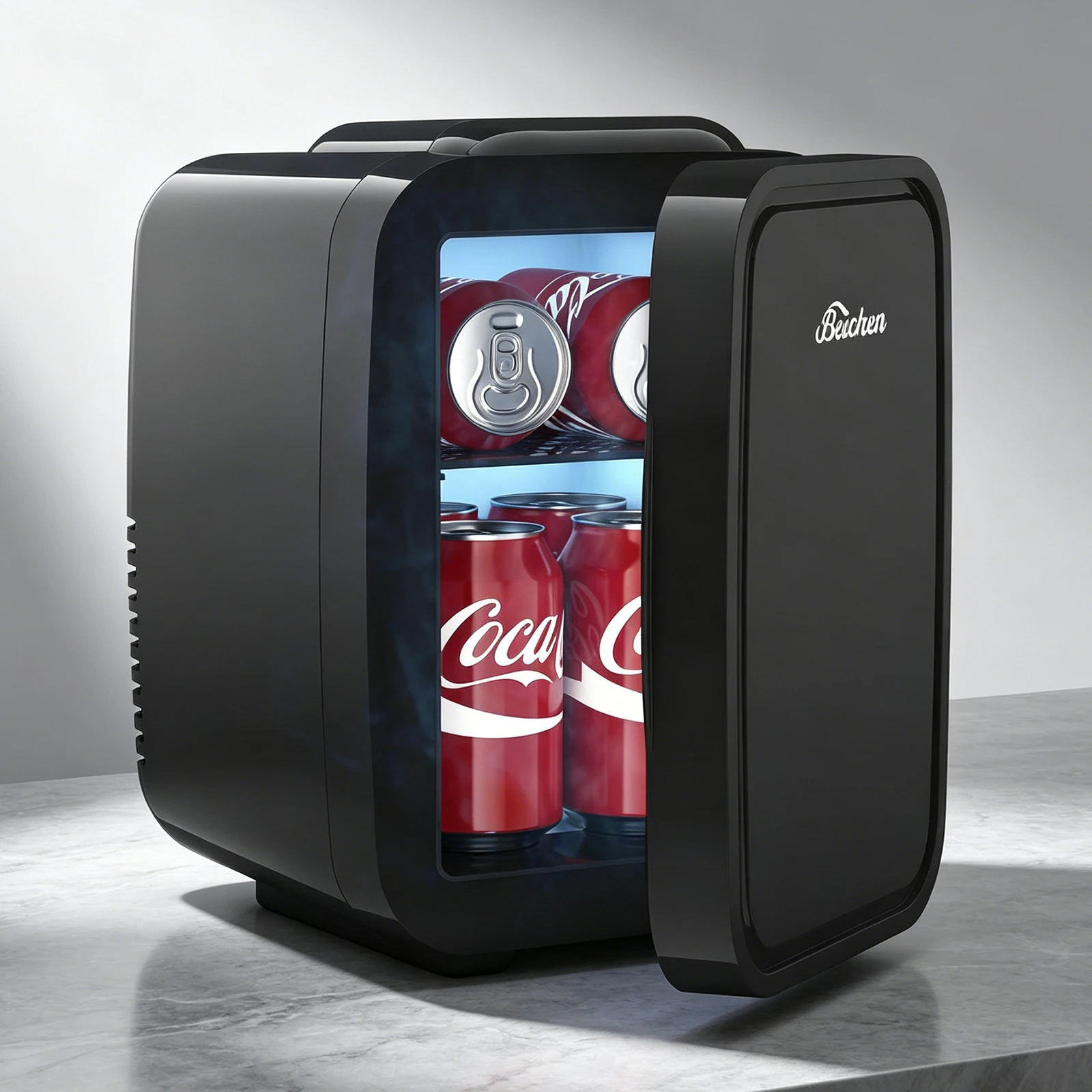 Mini nevera compacta de 4 litros, doble función DC 12V/AC 220V, portátil