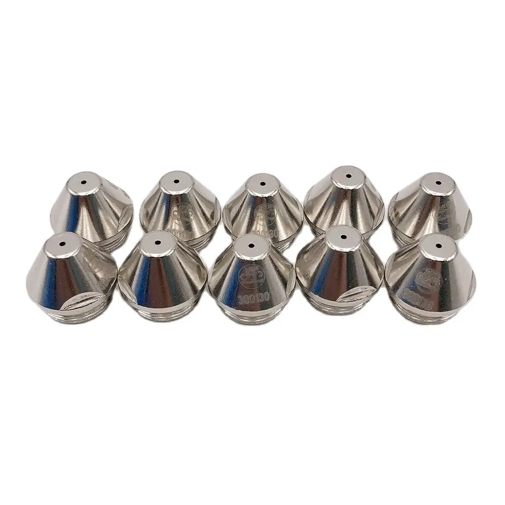 

10pcs Nozzle fit FY-300 FY300 FY-XF300H FY-XF300 XF-300 XF300H LGK300 CNC Water Cooled Plasma Cutting Cutter Torch Consumables