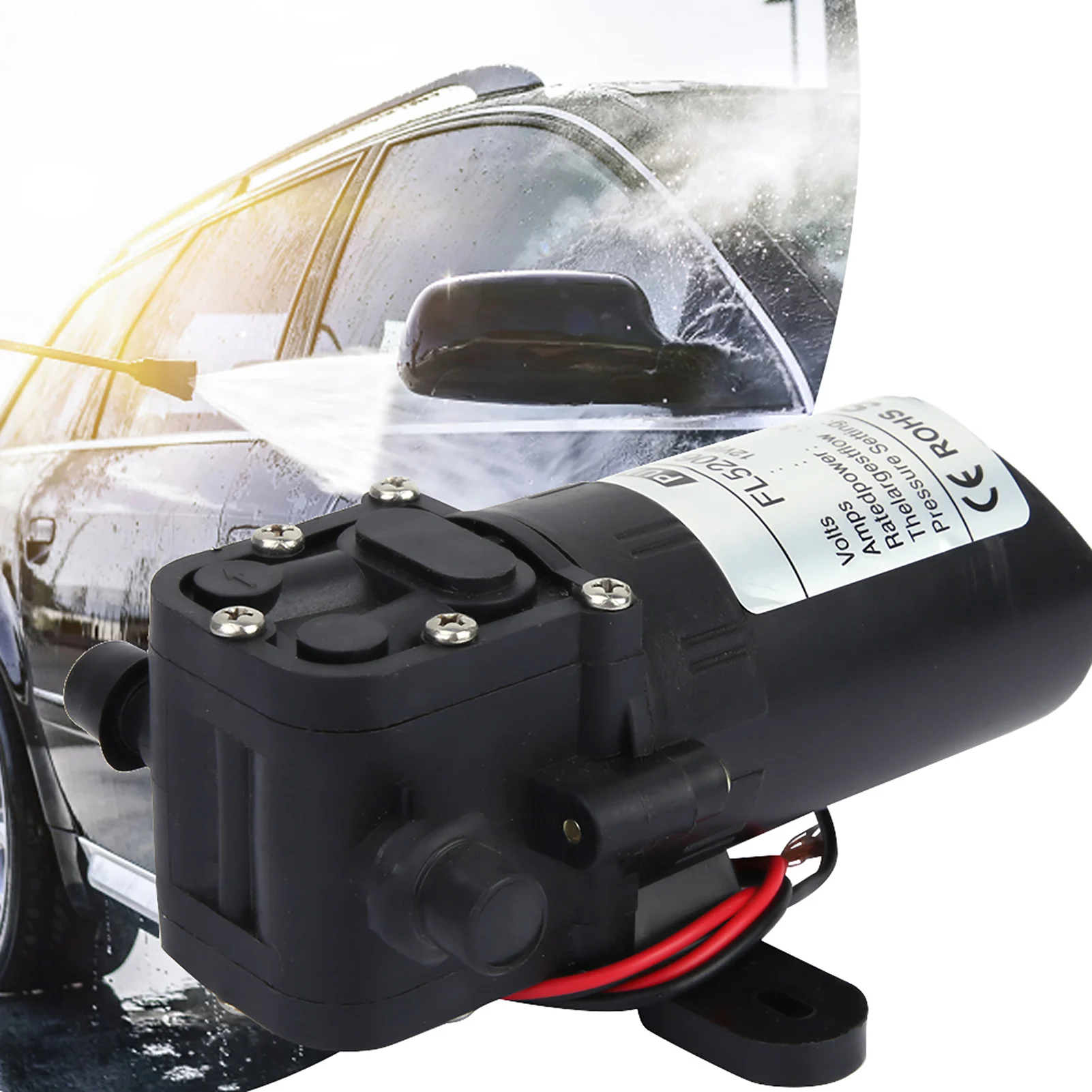 36W Electric Diaphragm Pump Double Straight Tube Agricultural Pump Accessory