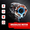 ONEVAN 2 Gears 30MM Brushless Electric Nail Gun Wood Frame Stapler Nailing Machine Woodworking Power Tool For Makita 18V Battery 5
