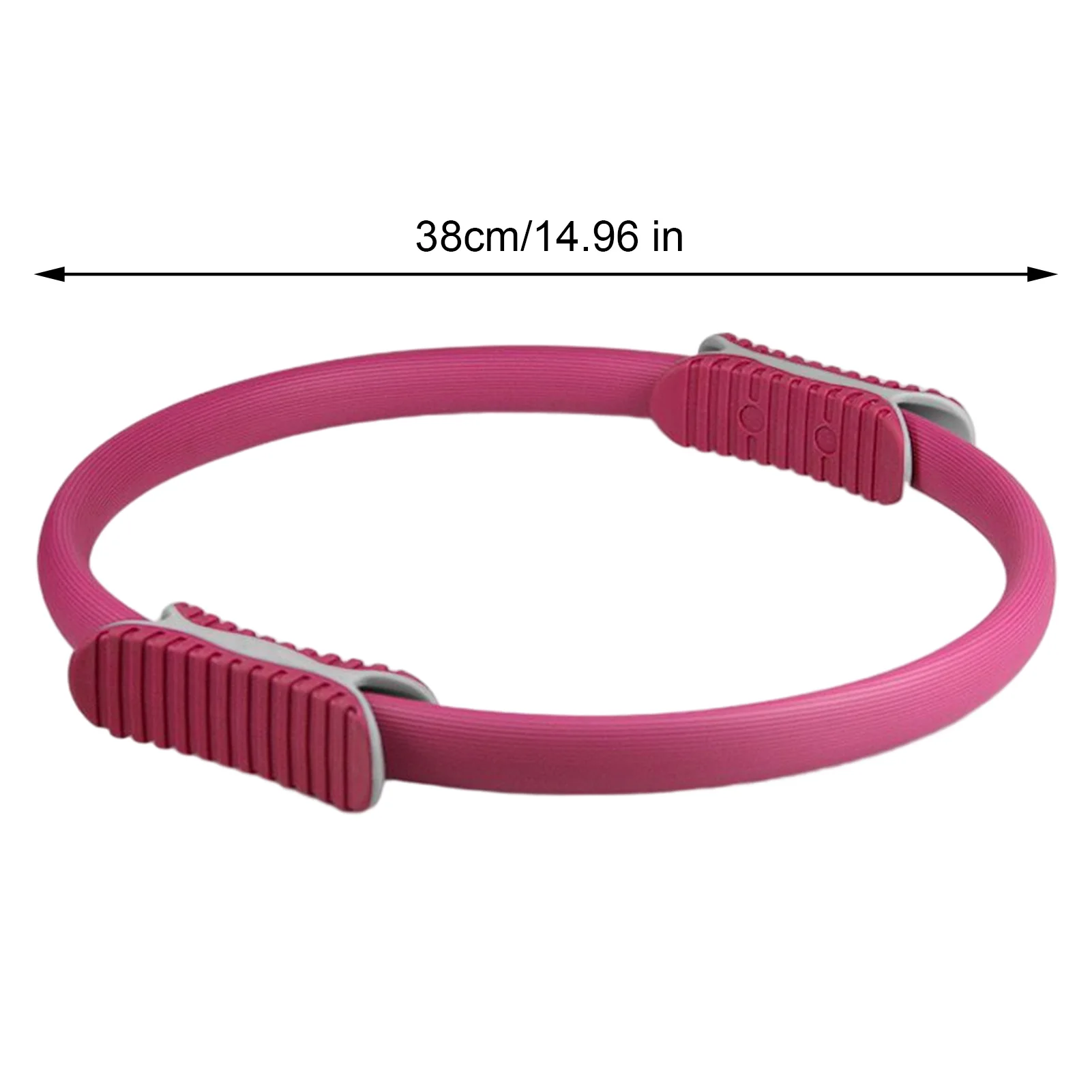 Yoga Ring Double Handle Pilates Ring Portable Fitness Body Women Girl Workout Exercise Circle Resistance Elasticity Circles yoga circle pilates ring