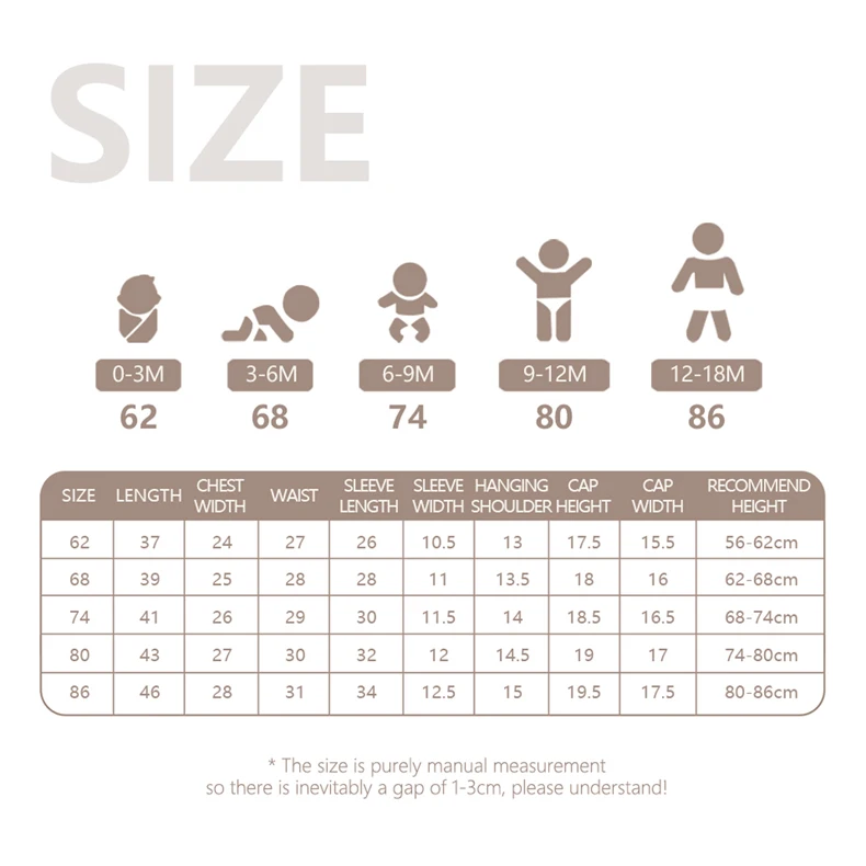 Autumn Baby Bodysuits Clothes Winter Solid Long Sleeve Knit Newborn Boys Girls Onesie Hats Outfits 0-18m Infant Netural Costumes