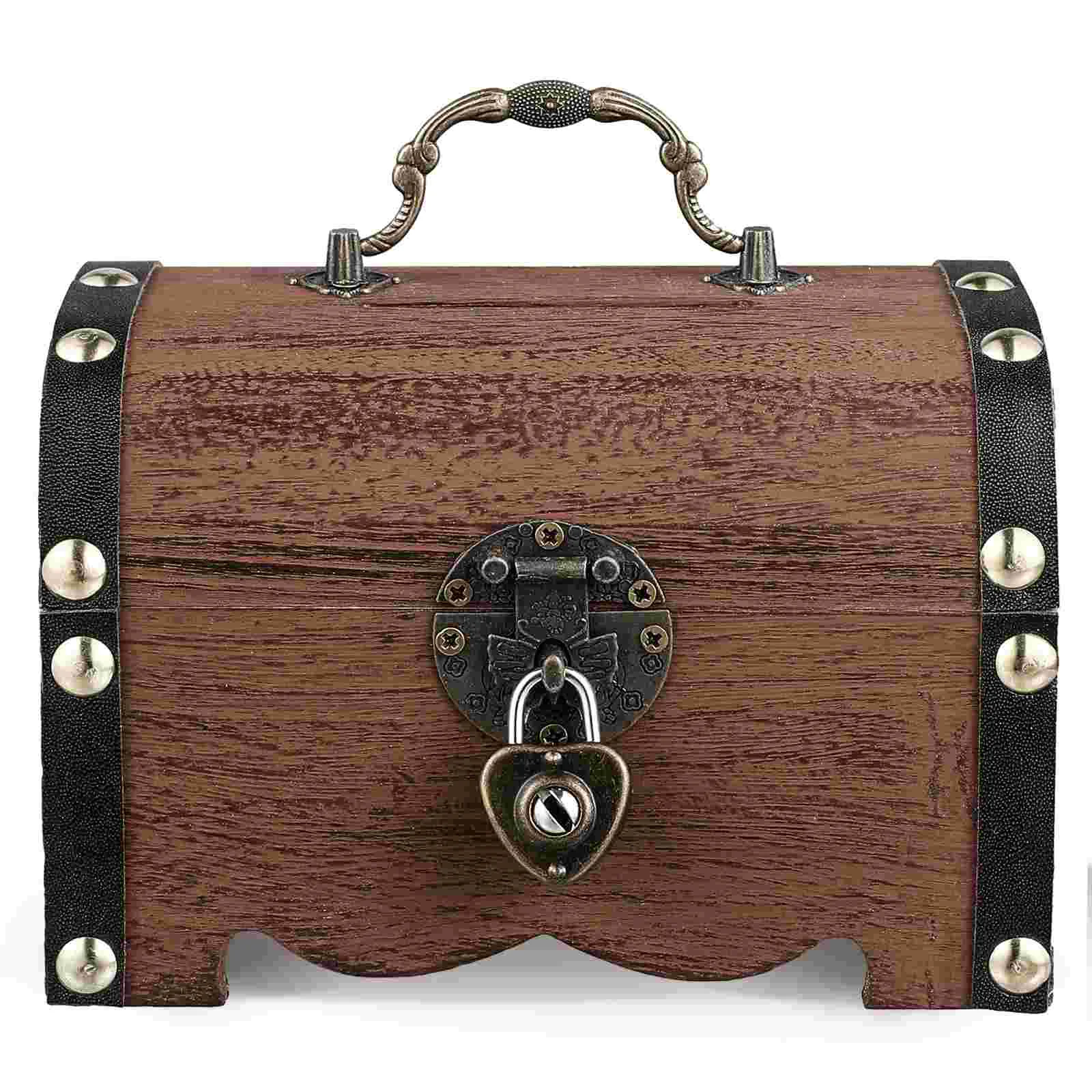 Piggy Bank for Adults Large Vintage Treasure Chest Bunny Toys Watch Kids Lockbox 3