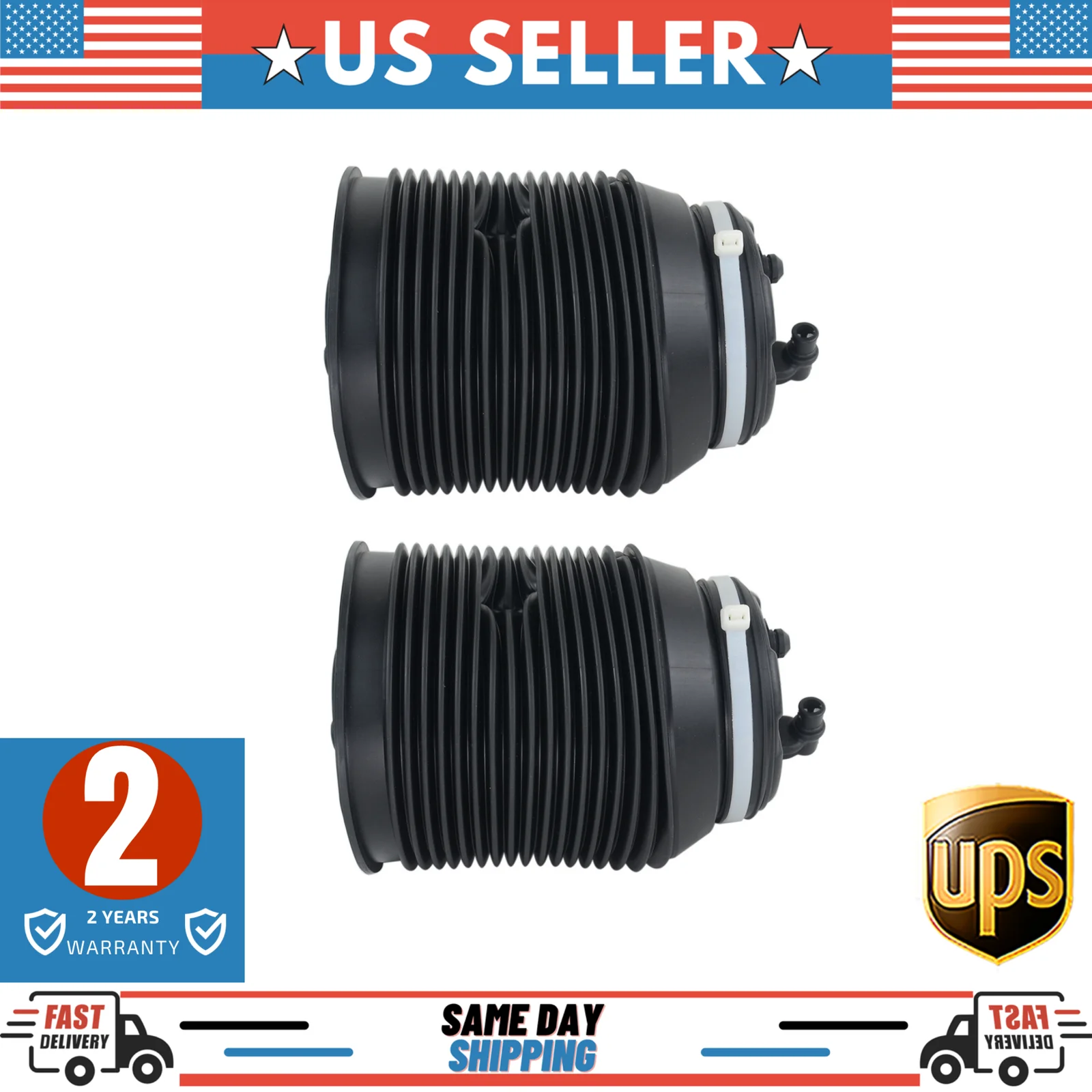 

AP01 2x Rear Air Suspension Springs for Toyota Sequoia 2000-2007 4808034010 4809034010