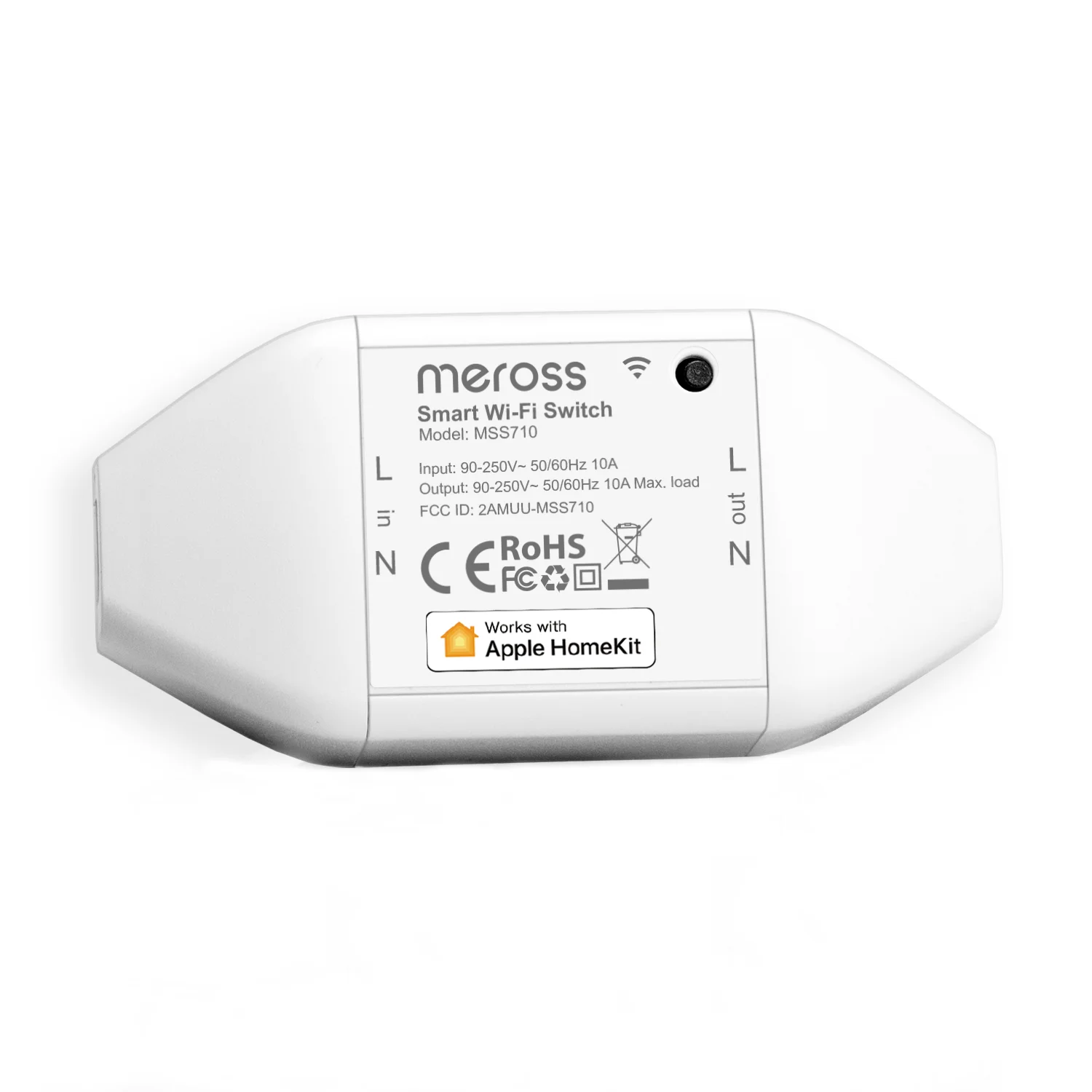 Interruttore WiFi Smart Meross - Compatibile Con HomeKit, Alexa, Google Home, Controllo Vocale E App, Timer, Per Lampade E Elettrodomestici - Foto 12