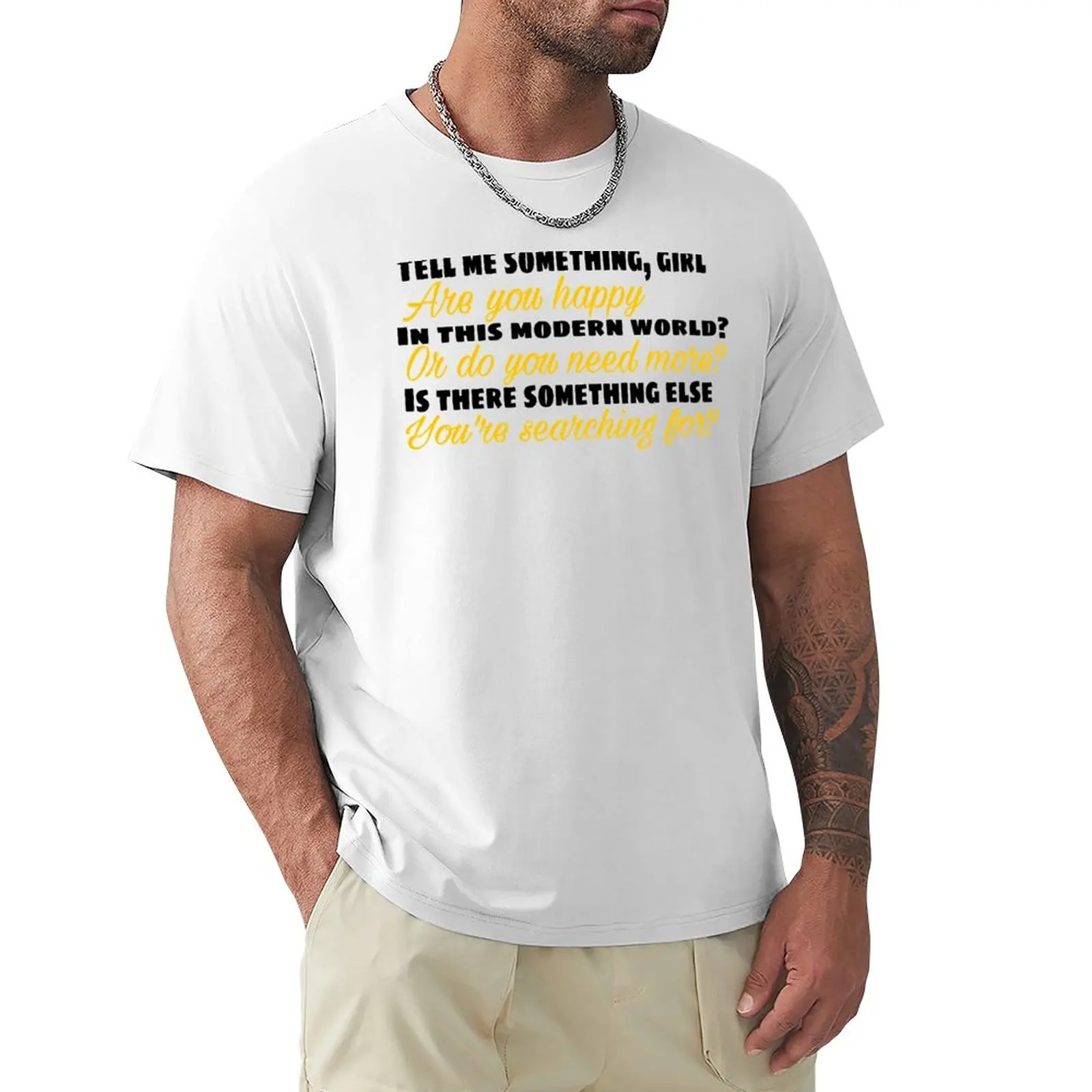 

Shallow - Beginning T-Shirt plus sizes anime clothes men t shirt